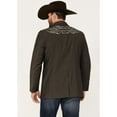 thumbnail image 4 of Cody James Men's Memphis Embroidered Boot Stitch Blazer - CJEB21F11-BRN 44 REG  US, 4 of 4