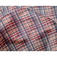 thumbnail image 4 of oneOone Silk Tabby Peach Fabric Madras Check Craft Projects Decor Fabric Printed By The Yard 42 Inches Wide, 4 of 4