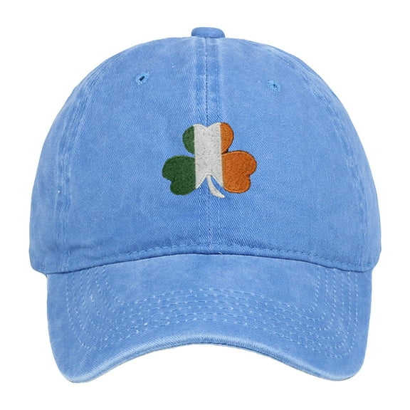 yunLXY On Sale Mens Baseball Cap Under $5 Irish Vintage Baseball Cap Embroidered Cotton Adjustable Distressed Dad Hat