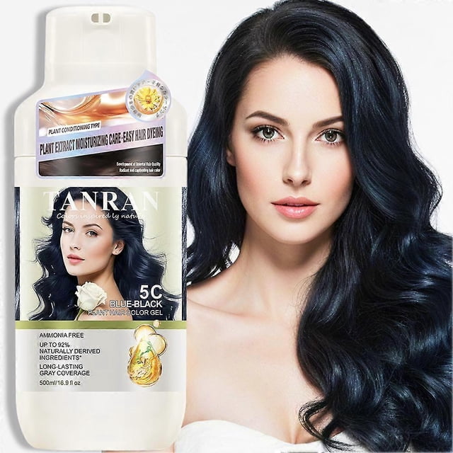 Two-Tube Hair Dye, Ammonia Free Up To 92% Naturally Derived Ingredients