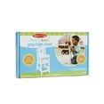 thumbnail image 4 of Melissa and Doug Mine to Love Wooden Play High Chair for Dolls, Stuffed Animals - White (18inH x 8inW x 11inD Assembled), 4 of 10