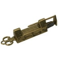 thumbnail image 1 of BQLZR Zinc Alloy Vintage Antique Chinese Old Style Bird Carved Padlock Key Lock, 1 of 5