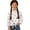 Bowknots White, variant on Koala Butterfly Roses Pink Pattern Girls Long Sleeve Shirt Kids Crewneck T-Shirts Trendy 3D Graphic Tie-hem Cute Tees for Fall Winter, Size 7-8