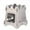 A, variant on Stainless Steel Folding Firewood Stove Portable Outdoor Camping Equipment for Hiking and Backpacking Adventures with Efficient Burning System