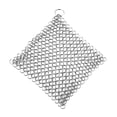 thumbnail image 2 of Cast Iron Cleaner Chain Mail Scrubber,Premium 316 Stainless Steel Chainmail Scrubber, 2 of 4