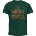 thumbnail image 1 of Always Be Yourself Sasquatch Forest Adult T-Shirt, 1 of 1