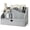 A-Gray, variant on Rebee Vision Mail Organizer for Desk with 4-Slot for Home & Office, Brown