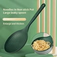 thumbnail image 4 of CNKOO Kitchen Colander Enlarged Deepen Long Handle High Temperature Resistant Quick Drainage Plastic Food Grade Noodle Colander Spoon Soup Filter Cooking Tool, 4 of 12