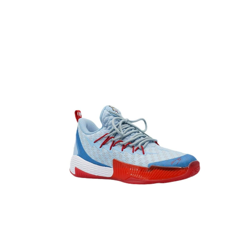 E91351 Mens Peak Crazy 6 Lou Williams Signature Carolina Blue Red Basketball Shoes 6.5