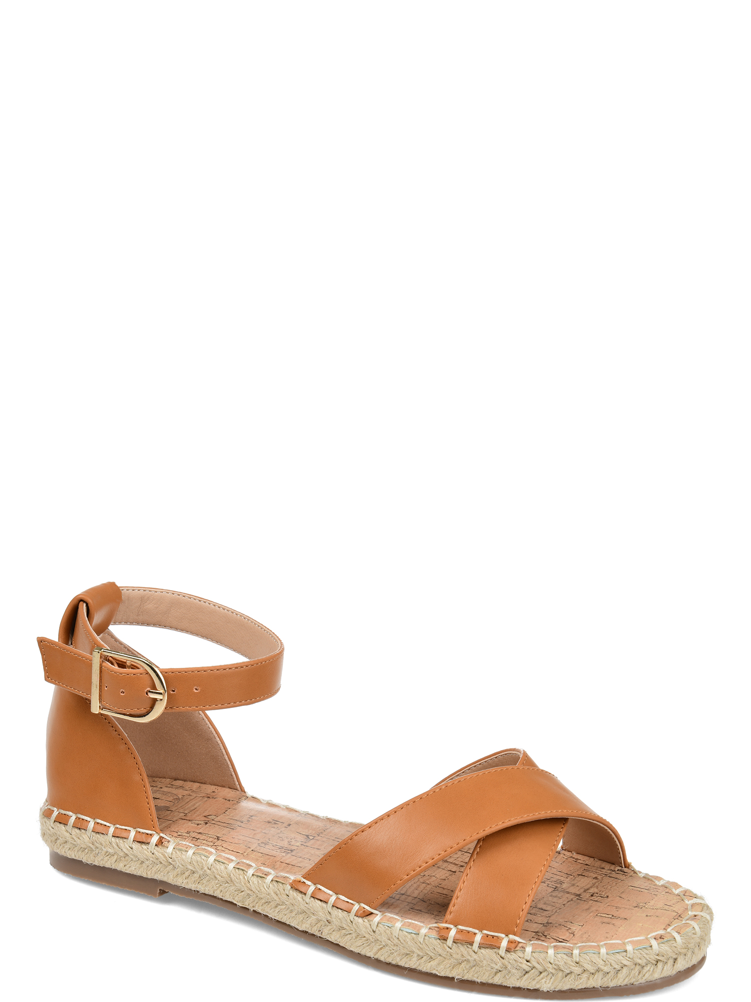 journee collection trinity espadrille platform sandal