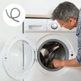 thumbnail image 4 of Miangastore Drain Hose Washer Machine Hose Thickened Grey 2Pcs 55.1X1.6X1.6In, 4 of 8