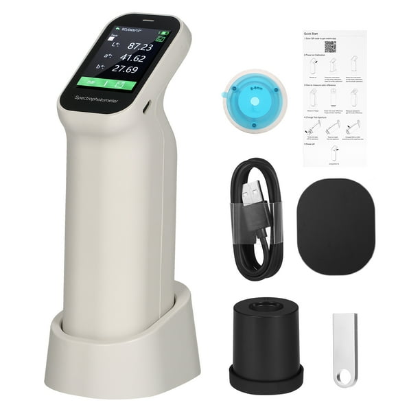 Colorimeter,Portable Colorimeter Handheld Color Meter Auto Meter Auto Calibration Tester Color 6mm Ips 11mm Test Aperture Auto Calibration Color 6mm