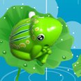 thumbnail image 2 of CIMAXIC 3PC Bouncing Clockwork Toy Baby Jumping Plastic Classic Educational Fun Toys Gift for Kids Children (Green),2.36"X2.28"X2.2", 2 of 4