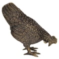 thumbnail image 2 of Design Toscano Barnyard Hen Cast Bronze Garden Statue, 2 of 4