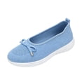 thumbnail image 3 of KEVCHE Womens Casual Knit Breathable Mesh Shoes for Everyday Wear, Lightweight Slip-On Walking Sneakers with Cushioned Insole, Comfortable Athletic Casual Footwear, 3 of 7