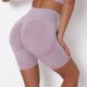 thumbnail image 3 of Gibobby Leggings cortos deportivos mujer para yoga Mallas sin costuras para mujer, mallas para el trasero, pantalones cortos de Yoga para gimnasio(Rosa,G), 3 of 5