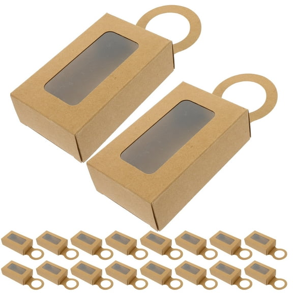 WEAVILUX Wine Bottle Decor present Storage Boxes Cardboard 25Set