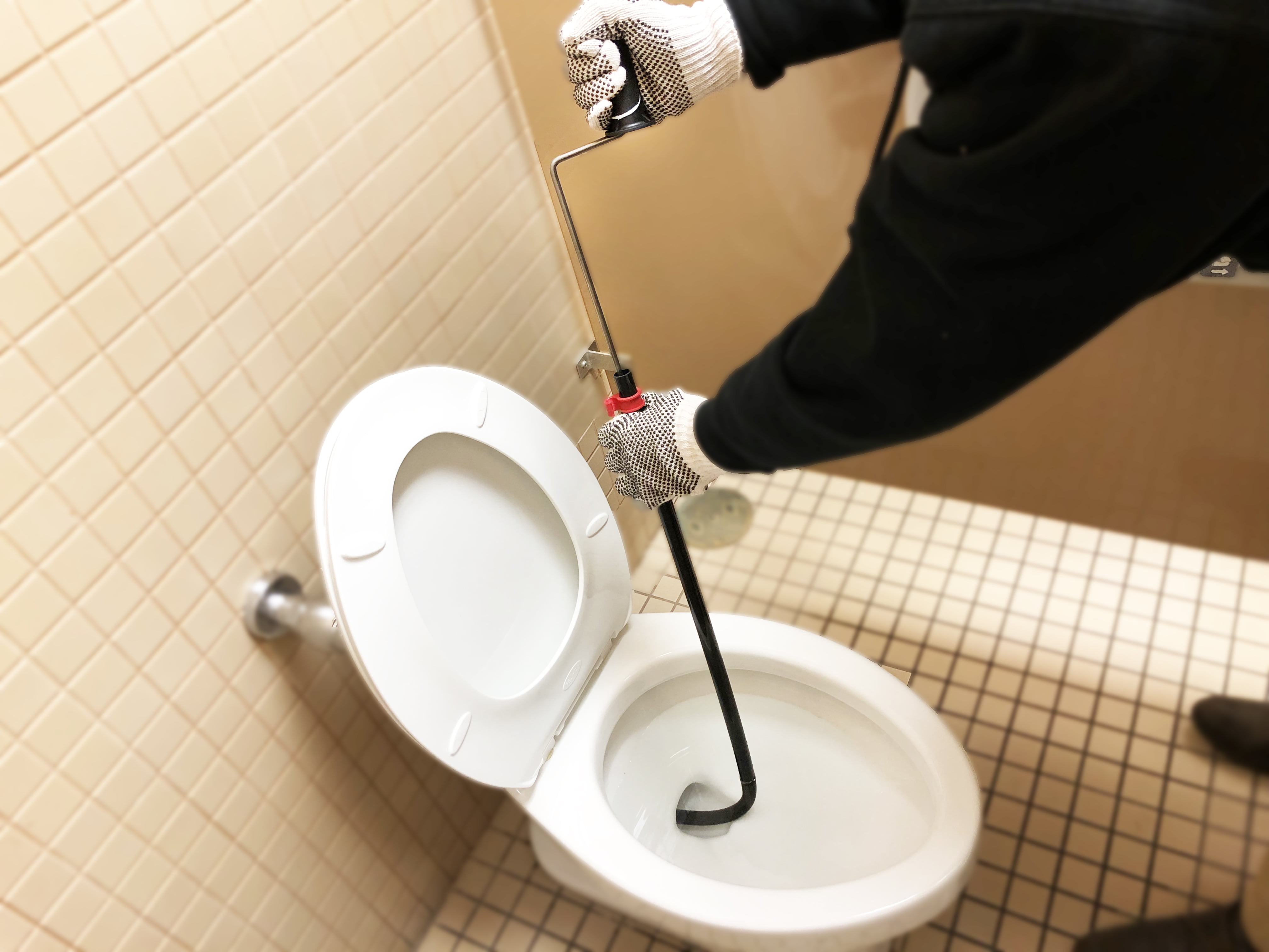 THEWORKS Urinal Clog Clearing Toilet Auger, 3 ft.