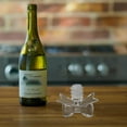 thumbnail image 3 of Paquete de 2 Tapones para de Vino con Lazo: Silicona y Resina Acrílica Aptas para Alimentos, Sello Hermético para Regalo de Vino, o Aceite., 3 of 6