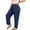 *Navy, variant on VBVC Women's Plus Drawstring Cotton-Linen Pants,Tulip Hem Trousers For Women,Ladies Comfy Wide Leg Summer Pants with Pockets,Beige,L-4XL