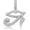White Gold, variant on A 14K gold-plated S925 Sulphur-plated Ancient Egyptian Eye of Horus pendant, set with a zircon necklace, blending ancient legend with modern fashion—a perfect Father's Day gift for dad.