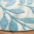 thumbnail image 3 of SAFAVIEH Southampton Angel Floral Area Rug, Blue, 6' x 6' Round, 3 of 8