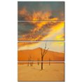 thumbnail image 2 of Vallée de la Mort Colorée avec Arbres Secs - Impression sur Toile Paysage Africain, 2 of 3