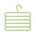thumbnail image 1 of 5 Layers Clothes Rack Holder Hook Pants Trousers Denim Jeans Scarf Coat Hanger, 1 of 10