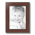thumbnail image 2 of ArtToFrames 8" x 11" Honors Mahogany with Gold Picture Frame, 8x11 inch Brown Wood Poster Frame (WOM-5156),  Pack, 2 of 7