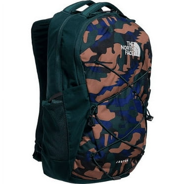 The North Face Unisex Ponderosa Green Camo Jester Laptop Backpack One Size NTF85