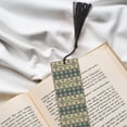 thumbnail image 6 of Kdxio Traditional Tribal Aztec1 Print Metal Tassel Bookmarks,Perfect Gift for Art Lovers and Bookworms Metal Bookmarks for Women, 6 of 8