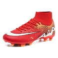 thumbnail image 2 of Zapatos de fútbol FG/TF para hombre, botas de fútbol ultraligeras, cómodas, antideslizantes, transpirables, Unisex, 2 of 5
