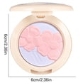 thumbnail image 3 of Rkxzt Clearance Sale Two Color Powder Blusher Color Matching Powder Blusher Matte, 3 of 4