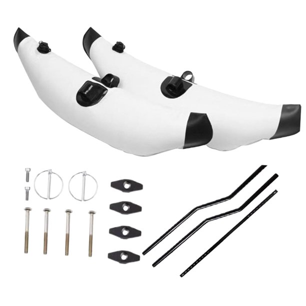 2x Accesorios de kayak estabilizador de kayak, flotador de estabilizador de kayak inflable para agua de canoa kayak flotador de flotación de pesca