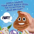 thumbnail image 2 of Kamhi World Divertido juguete de peluche con sonidos de pedos  Cesta de Pascua para niños y adolescentes  Ideal como juguete para perros con construcción duradera  Divertidas bromas de primavera o, 2 of 5