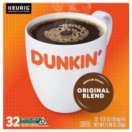 Dunkin' Original Blend Medium Roast K-Cup Coffee Pods