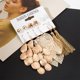 thumbnail image 4 of 6 pares de aretes colgantes de declaración borla con flecos colgantes Perfecl joyería nupcial, 4 of 8