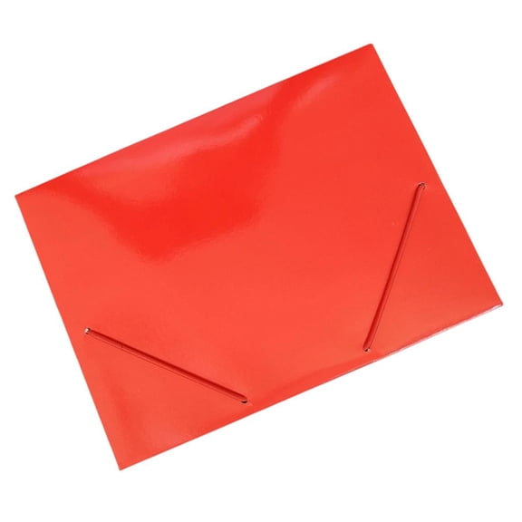 Giaone Plastic A4 Document Folders Foldable Design Elastic Closure Office School Use