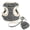 Gray, variant on Pet Artist Small Dog Harness and Leash with Treat Bag,Pet Puppy Cat Mesh Walking Vest Jacket for Chihuahua