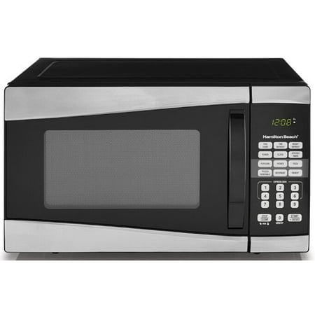 Hamilton Beach 0.9 cu ft 900W Microwave, Stainless Steel ...