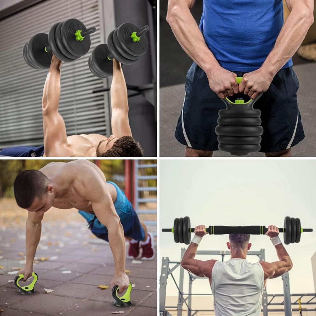 Danolapsi 66/88LbS Dumbbell Sets Adjustable Weights, Free Weights Dumbbells Set for Home Gym