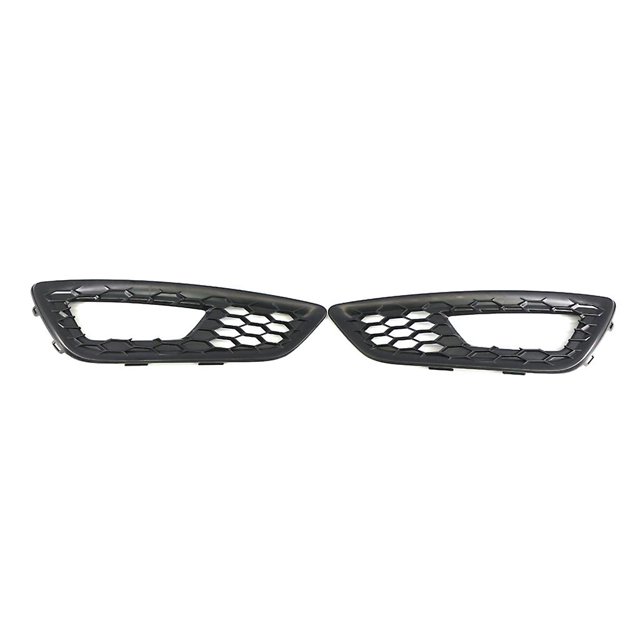 Luz antiniebla del parachoques delantero del coche, cubierta de lámpara, marco de rejilla biselada, 2 uds. Para Focus 15-18