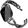 thumbnail image 1 of Black Pulsera Bling Compatible con Fitbit Versa/versa 2 Bandas para Mujer Pulseras de Acero Inoxidable Reemplazo para Versa Lite Edition/versa Se Accesorios, 1 of 5