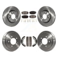 thumbnail image 1 of Transit Auto Front Rear Disc Brake Rotors Semi-Metallic Pads and Drum Kit for Car Hyundai Elantra K8S-103201, 1 of 11