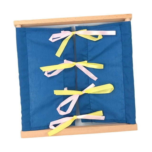 Tarjetas educativas tempranas para tablero ocupado, r a vestir, tablero de actividades, juguete de viaje, juguetes Montessori, juguete sensorial para niños pequeños en de moño Hugo tablero ocupado