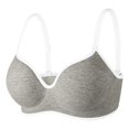 thumbnail image 3 of XJDJHC Womens Bras Ladies Comfortable Large Thin Sagging Side Beauty Back Shining Wireless Wrapping Bra Comfort, 3 of 3