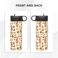 thumbnail image 3 of Pofeuu Gnomes Autumn Harvest Print 18oz Sports Insulated Kettle, Sports Bottle Water Bottles For Men Women For Gym Hiking Camping Running Mountain Bike Outdoor Sports, 3 of 8