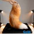 thumbnail image 4 of DESIGNICE 2026 New Faux Fox Tail Keychain with Metal Clip-Soft Artificial Fur,Versatile Accessory for Bags,Wallets,Backpacks-Realistic Eye-Catching Charm for Cosplay,Costumes Daily Wear Yellow, 4 of 4