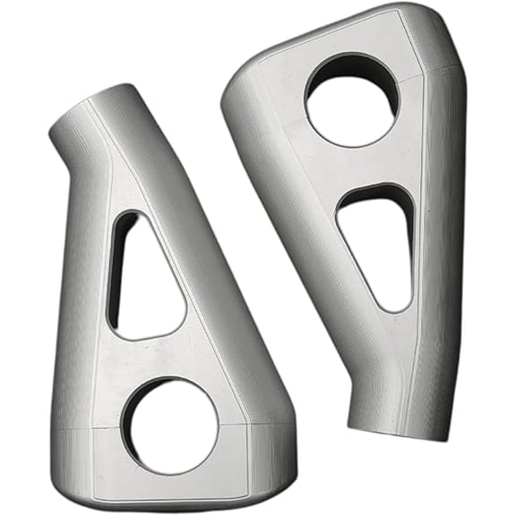 Handlebar Risers (SILVER) Fit for Royal Enfield HUNTER 350