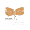 thumbnail image 4 of Magic Bra Efecto Push Up Brasier con Adhesivo Hipoalergénico Color Nude Copa A Sticky Bra Strapless Reusable Sticky Bra Brasier adherible Magic Bra Copa A Nude Sticky Bra, 4 of 6
